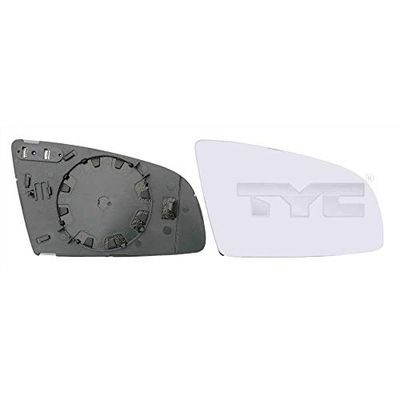1 x vidro de espelho direito (08-) para Audi A3 05/03-07/08 dapa 30200351