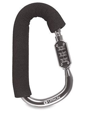 LittleLife Buggy And Pushchair Coded Karabiner Lock To Attach Your Shopping Bags, Handbag Or Change Bag To Stroller, Pram or Pushchair
