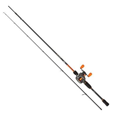 Mitchell Traxx MX Spinning Rod and Reel Combo Set - Lightweight, Modern, Stylish Predator Complete Setup - Pike, Zander, Perch, Trout Fishing, 2.13m |14-40g, black/orange