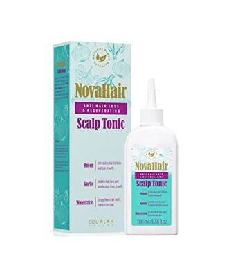 NovaHair Anti Hair Loss and Regenerating Scalp Tonic - Stimulate Hair Growth and Prevent Hair Loss 100ml