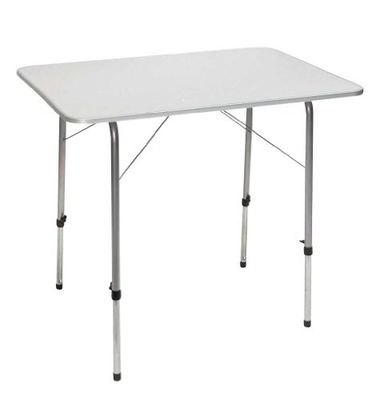 Camp-Gear - Mesa (Altura Regulable, 80 x 60 cm)