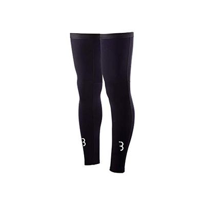 BBB Cicling - Aquecedores de pernas ComfortLegs - Mangas de compressão para pernas - Forma do painel anatómico e costuras planas - para um ajuste confortável - XL - preto