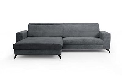 CAVADORE Bounce Angolo, Metallo, Lincoln Grigio, Grande