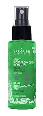 Valquer Spray igienizzante per superfici e mani. Utilizzabile senz'acqua. Igienizza in profondità.