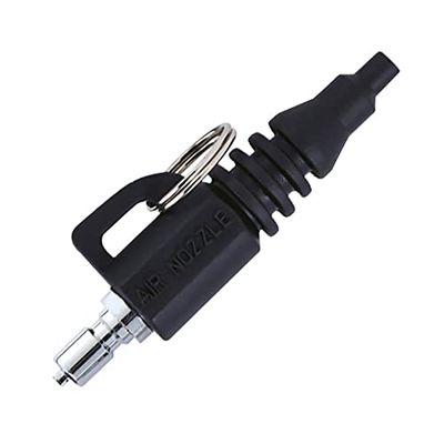 Problue Embout d'air avec Clip Accessoires plongée Mixte Adulte, Noir (Multicolore), Taille Unique