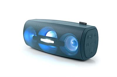 Muse M-930DJN bärbar bluetooth-högtalare, handsfree-inställning, ljuseffekter