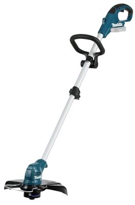 Makita Cortadora de césped inalámbrica UR100DZ de 10,8 V (sin batería, sin cargador), azul/plata