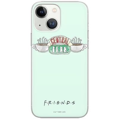 ERT GROUP mobiltelefonfodral för Iphone 13 originalt och officiellt licensierat Friends mönster Friends 004 Vit optimalt anpassad till formen på mobiltelefonen, fodral tillverkad av TPU-plast