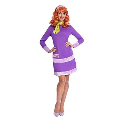 amscan Déguisement Daphne Warner Bros Scooby Doo pour femme Taille 42-44