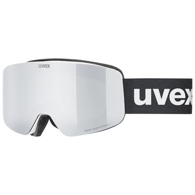 uvex pwdr FM, Skibril Unisex kinderen, white matt/silver-clear, one size