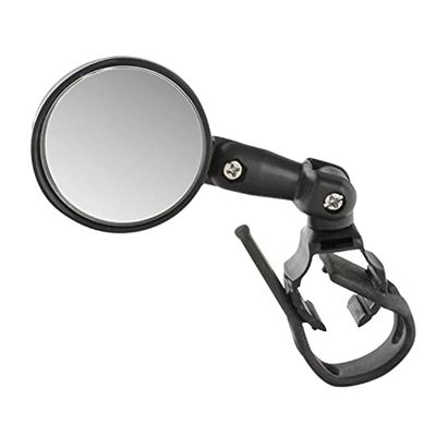 M-Wave Spy Mini espelho retrovisor para guiador, adulto unissexo, preto, tamanho único
