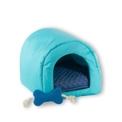GO GIFT Cama para Mascota Azul 40 x 29 x 3 cm