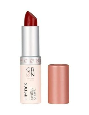 Grn shades of nature 30873 lápiz labial cosmético orgánico granada - aceite de jojoba orgánico protege los labios - textura y tacto agradables - buena adherencia - sin talco - 4 g