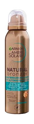 Garnier Ambre Solaire Brun Utan Sol Spray med Aprikoskärnolja, Guld, 150 ml