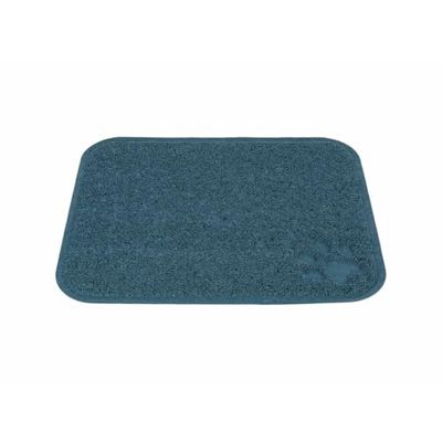 Tapis pour litière pour chats Trixie bleu PVC, 37 x 45 cm - Marque : Trixie - EAN : 4011905403694