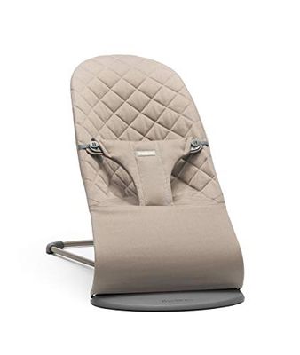 BabyBjörn Babysitter Bliss, Vävd, Klassisk quilt, Sandgrå