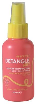 Beter Spray démêlant sans rinçage 100 ml, avec pro-vitamine B5, huile de coco, beurre de karité et aloe vera, hydrate, nourrit et contrôle les frisottis, après-shampoing végétalien pour tous les types