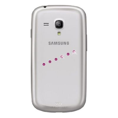 White Diamonds 2220SIC41 Sash Ice Telefoonhoes voor Samsung Galaxy S III mini roze