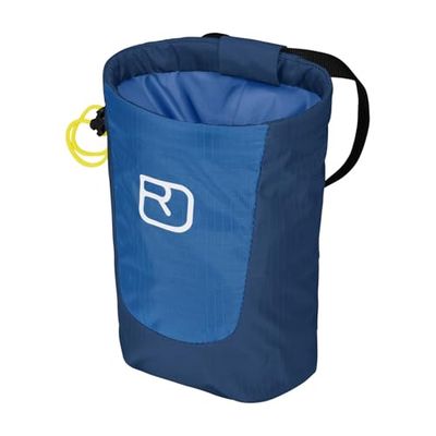 ORTOVOX Trad Chalkbag Rugzak voor volwassenen, uniseks, eenheidsmaat, Benzine Blauw, Eén maat