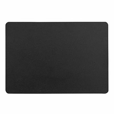 douceur d'intérieur, Set de Table (30 x 43 cm) Bergame Noir, PVC Imitation Cuir