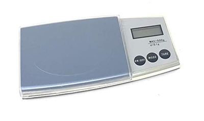 BILANCIA digitale 500 grammi bilancino elettronico di precisione da 0,1 a 500 gr