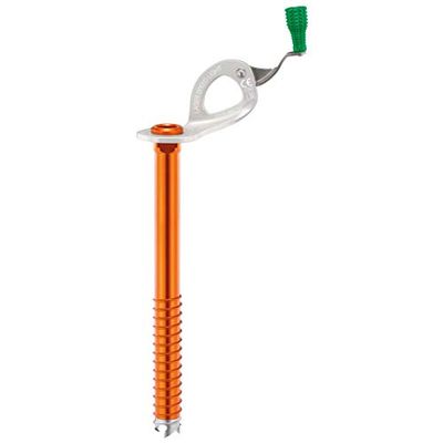 Petzl, Laser Speed Light, Ultralight Ice Nail Met Geïntegreerde Crank, Groente, 21 Cm, Unisex-Volwassene