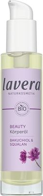 lavera Beauty olio corpo - grana della pelle liscia - rigenerante & idratante - vegano - Naturkosmetik - 100 ml