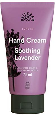 Urtekram Handkräm – lugnande lavendel – alla hudtyper – 75 ml, vegan, biologisk, fuktgivande, naturligt ursprung