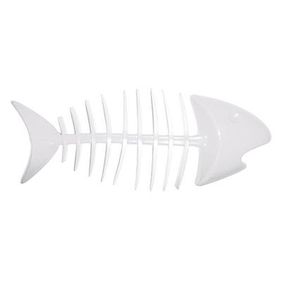 MSV Porte Savon PVC Poissons Blanc