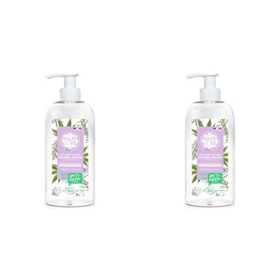 Pulpe de Vie - Shampooing Volume & Pousse Certifié BIO Bob Marl’hair XL 400 ml - Anti-gaspi ! Chanvre - Cheveux Volumineux & Sains - BIO (Lot de 2)