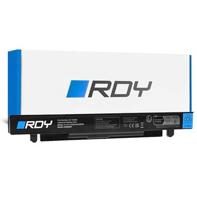 RDY Batterie A41-X550A A41-X550 pour ASUS X550 X550C X550CA X550CC X550L X550V R510 R510C R510CA R510J R510JK R510L R510LA A550 F550 (Capacité: 2000 mAh 14.4V)