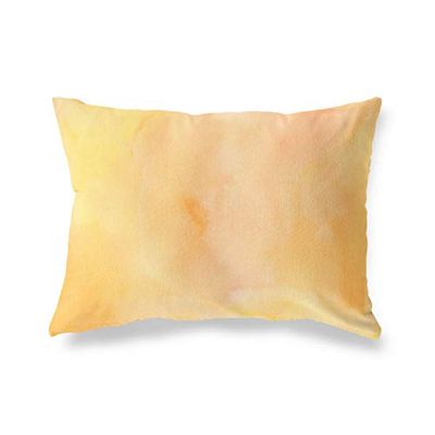 BonaMaison Aquarel Thema Decoratieve Kussensloop, Kussenhoezen Bank, Decoratieve Kussenhoesjes, Kussensloop; Sofa, Slaapkamer, Kantoor, Auto 35x50 Cm - Ontworpen en vervaardigd in Turkije