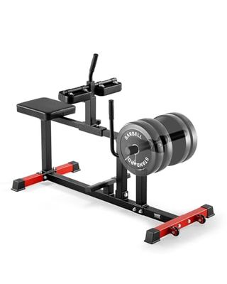 VEVOR Máquina de elevación de pantorrillas sentada, Capacidad de 440 Libras, Ejercicio de Pierna sentada, Gimnasio en casa, Equipo de Entrenamiento de pantorrillas, máquina Especial para la Parte