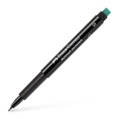 FABER-CASTELL Permanent-Marker MULTIMARK S, schwarz