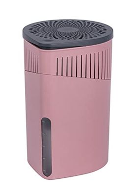 WENKO Deshumidificador Drop 1000 g rosa capacidade: 1,6 l, plástico (ABS), 15 x 23 x 15 cm, rosa