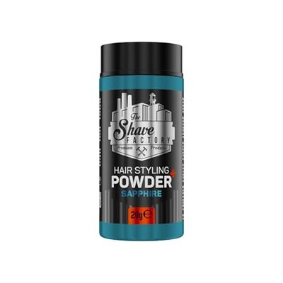 The Shave Factory Ultra Hold Hair Styling Powder (20g) | Powder Wax | Styling Powder | Volumizing Powder for Hair | Hair powder with matt effect for women & men (Sapphire)