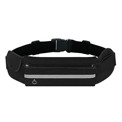 ISO TRADE Mixte Kidney-Black Running Belt Accessoires d'entraînement, Multicolore, Taille Unique
