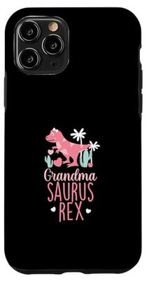 Grandma Saurus Rex Dinosaur Kids Case for iPhone 11 Pro