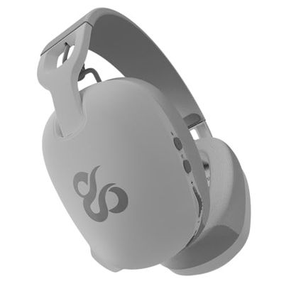 NEWSKILL Bael - Cuffie da gaming ultra leggere, wireless, microfono omnidirezionale integrato, cavo USB-C, Bluetooth 5.2 e WiFi 2.4 GHz, compatibile con PC, Mac, PS4, PS5, bianco