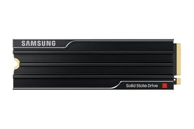 Samsung SSD Interne 9100 Pro avec dissipateur, NVMe 2.0 PCIe 5.0 x4, Capacité 2To, Vitesse de Lecture jusqu'à 14 800Mo/s, Les Performances de la Gen5 sur PC et PS5, MZ-VAP2T0CW