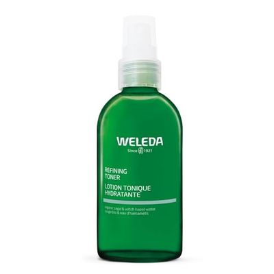 Weleda Refining Face Toner with Witch Hazel, Tightens Pores, Clarifying, Refines Complexion, 100% Certified Natural, Vegan, Recyclable Packaging, 150ml