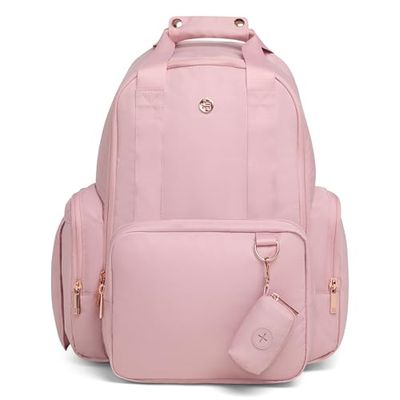 HUGGIES LITTLE HUGS Unisex's Backpack-Diaper Bag, Pink, One Size