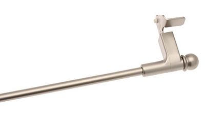 Ateliers28 Press & GO, Ø 07, 1 Extendable Bar with Ball Point 80-110 cm, Satin Chrome T10031222