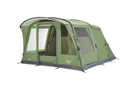 Vango Airbeam Odyssey Air 500 Villa-tent [exclusief Amazon] Familiecamping 5 ManTent, opblaasbare luchtstraal voor 5 personen