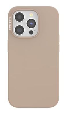 PopSockets: Custodia New Neutrals per iPhone 15 Pro - Compatibile con PopGrips MagSafe, Mounts, prodotti PopMount 2 e tutti gli accessori MagSafe - Mist