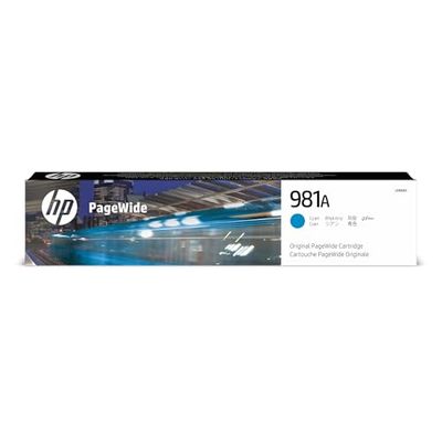 HP J3M68A 981A Original PageWide Cartridge, Cyan, Single Pack
