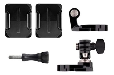 GoPro AHFSM-001 Suporte frontal e lateral para capacete, cor preta