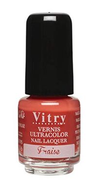 Vitry Mini Smalto Per Unghie, Fragola - 4 ml