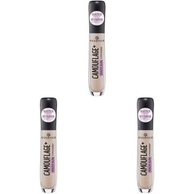 Essence - Correcteur Camouflage+ Healthy Glow - 10 Light Ivory (Lot de 3)