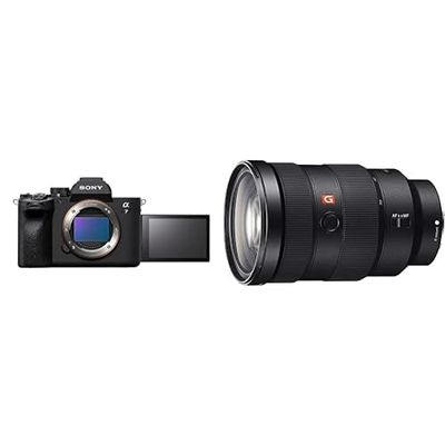 Sony Alpha 7 IV, Fotocamera Mirrorless Full-Frame, 33 MP, Real-time Eye Autofocus, 10 fps, 4K60p, Nero + Obiettivo SEL2470GM